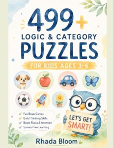 499+ Logic & Category Puzzles for Kids Ages 3–6
