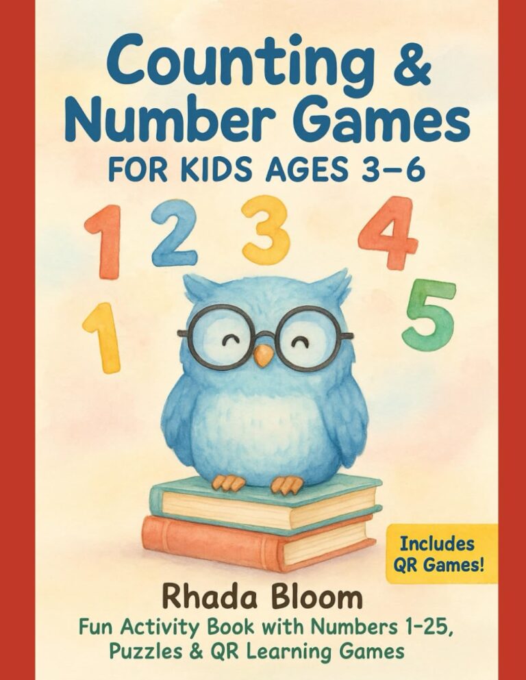 Counting & Number Games for Kids Ages 3–6: