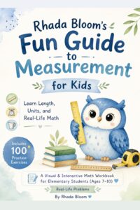 Rhada Bloom’s Fun Guide to Measurement for Kids | Learn Length, Units, and Real-Life Math: A Visual & Interactive Math Workbook for Elementary … 1: Ages 6–10 Real-Life Measurement Series)