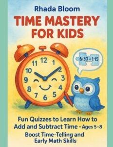 Time Mastery for Kids: Fun Quizzes to Learn How to Add and Subtract Time – Ages 5–8 | Boost Time-Telling and Early Math Skills (The Real-World Math Path Series)