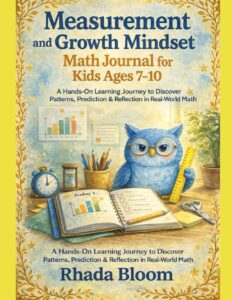 Measurement and Growth Mindset Math Journal for Kids Ages 7–10: