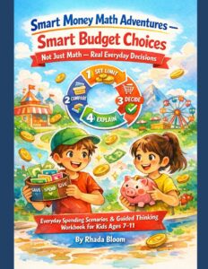 Smart Money Math Adventures – Smart Budget Choices: Everyday Spending Scenarios & Guided Thinking Workbook for Kids Ages 7–11