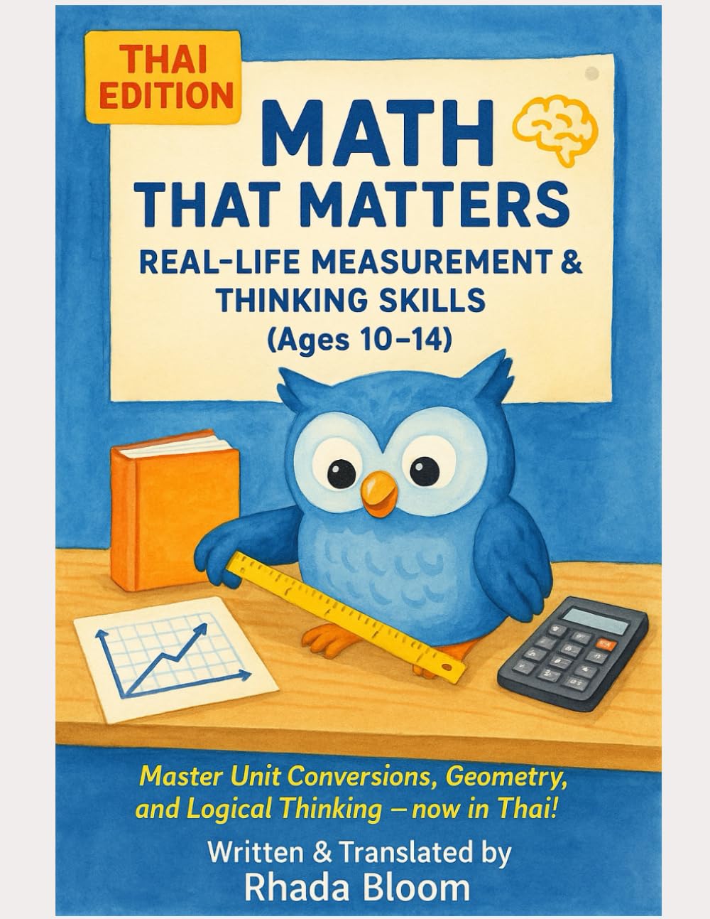 Math That Matters – THAI EDITION : Real-Life Measurement & Thinking Skills (Ages 10–14):