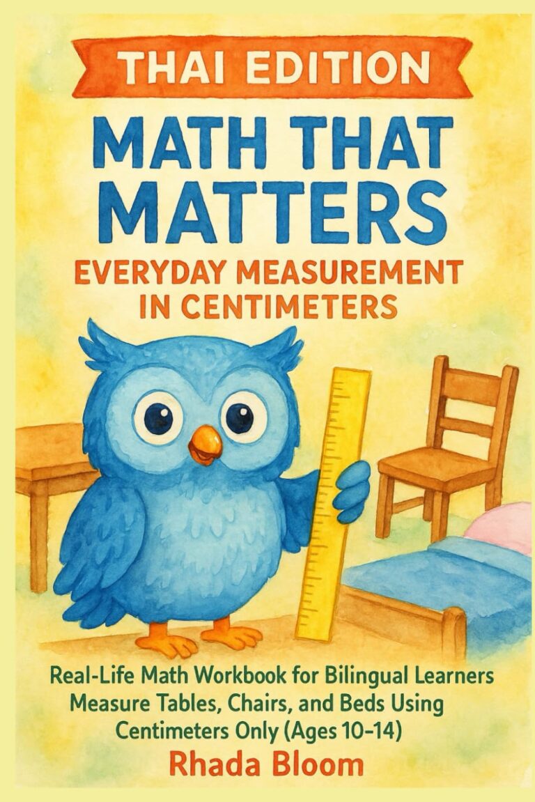 Math That Matters – Thai Edition: Everyday Measurement in Centimeters: