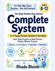 The Daily Division Flow System: Complete System: A 4-Stage Division System in One Book for Consistent, Structured Daily Use (The Daily Division Flow … Fixes How Children Think Through Division)