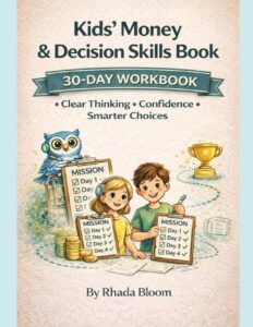 Kids’ Money & Decision Skills Book: