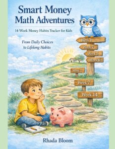 Smart Money Math Adventures: 14-Week Money Habits Tracker for Kids: A Fun Daily Journal to Build Real-Life Saving, Spending, and Math Confidence