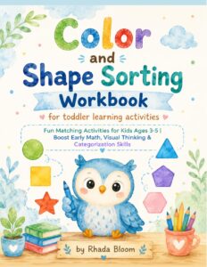 Color and Shape Workbook for Toddlers and Preschoolers: