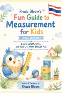 Rhada Bloom’s Fun Guide to Measurement for Kids (THAI EDITION): Learn Length, Units, and Real-Life Math Through Play 100+ Activities