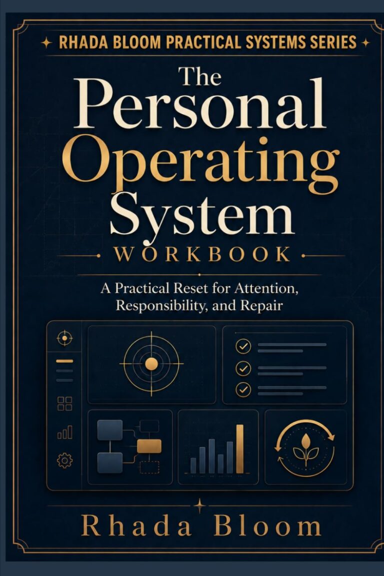 The Personal Operating System Workbook: A Practical Reset for Attention, Responsibility, and Repair