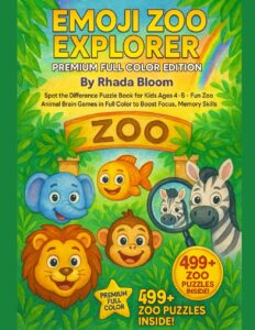 Emoji Zoo Explorer – Premium Full Color Edition: