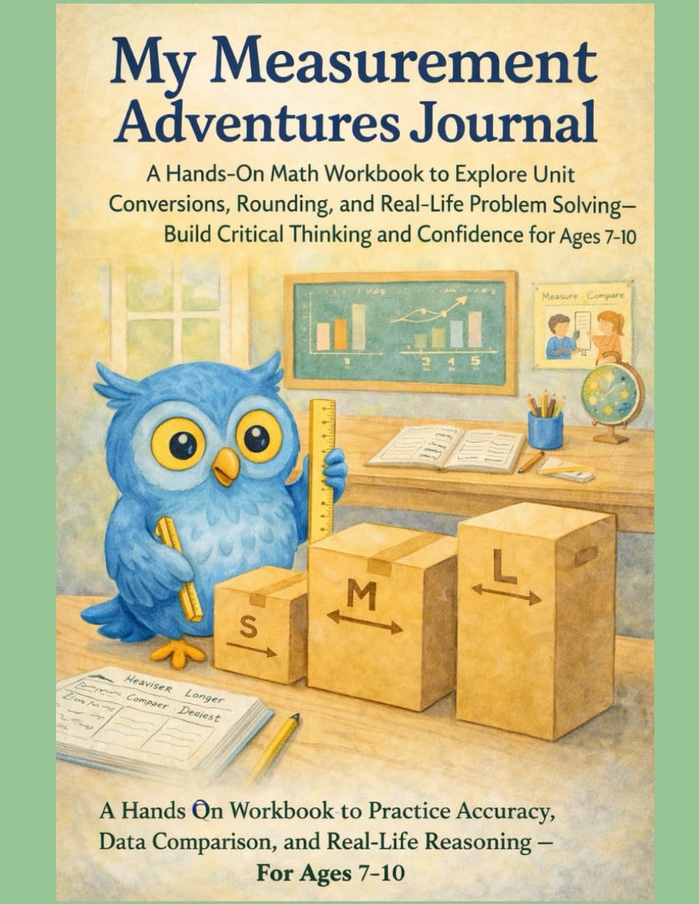 My Measurement Adventures Journal: A Hands-On Math Workbook to Explore Unit Conversions, Rounding, and Real-Life Problem Solving – Build Critical Thinking and Confidence for Ages 7–10