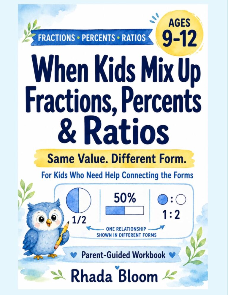 When Kids Mix Up Fractions, Percents & Ratios: A Parent-Guided System to Fix Repeated Mistakes and Build Understanding (Fractions, Percents & Ratios Made Clear)