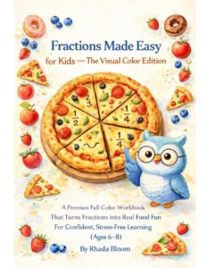 Fractions Made Easy for Kids — The Visual Color Edition: