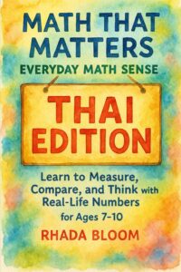 Math That Matters: Everyday Math Sense – THAI EDITION: Learn to Measure, Compare, and Think with Real-Life Numbers for Ages 7–10