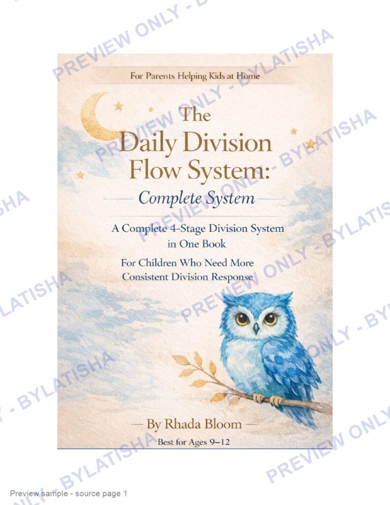 The Daily Division Flow System: Complete System preview sample