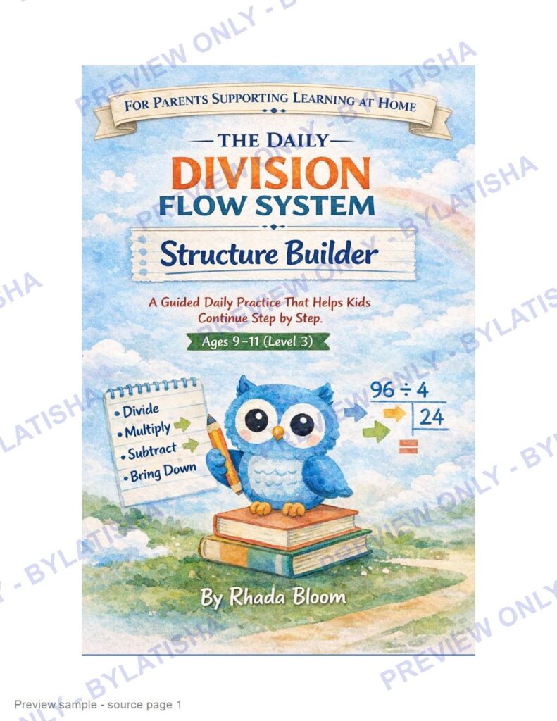The Daily Division Flow System: Structure Builder preview sample