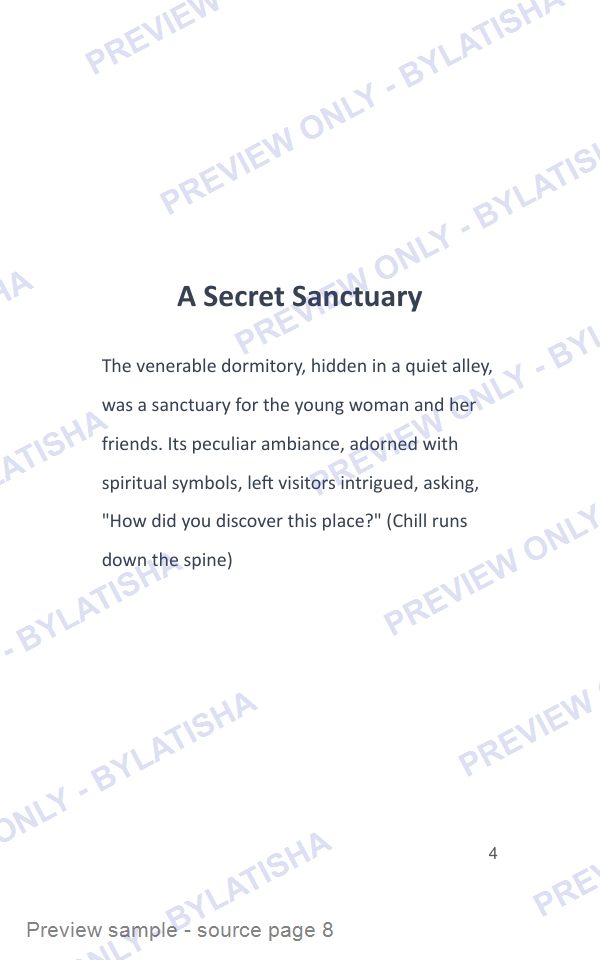 The Dormitory's Guardian Spirit preview sample