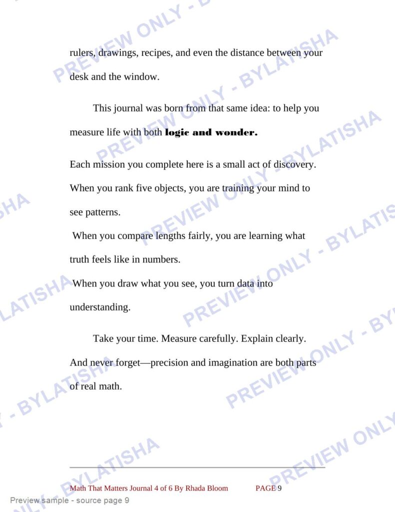 Explore Length and Fair Comparison preview sample