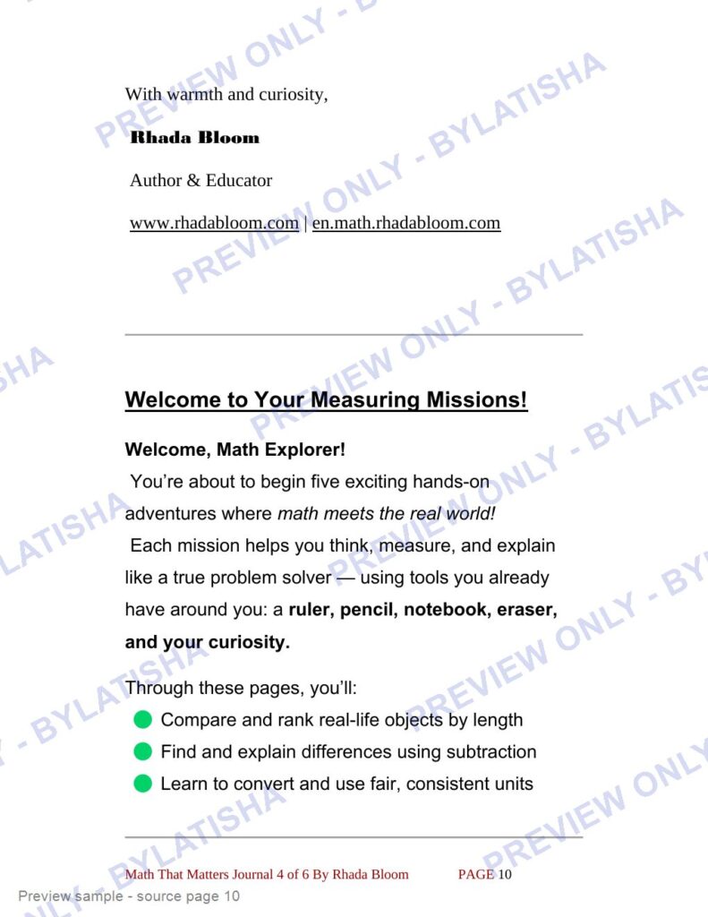 Explore Length and Fair Comparison preview sample