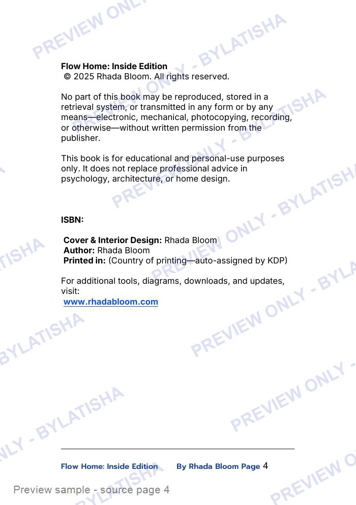 Flow Home: Inside Edition preview sample