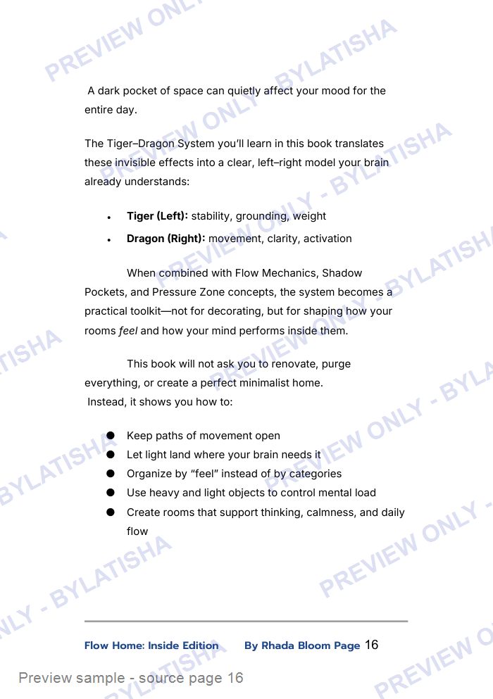 Flow Home: Inside Edition preview sample