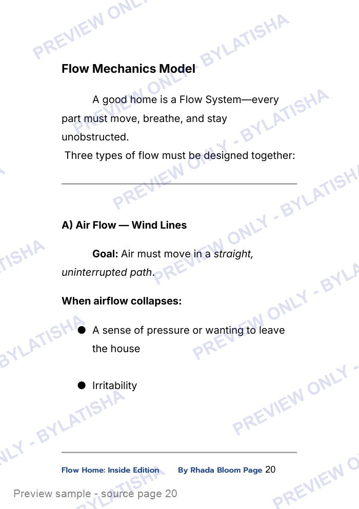 Flow Home: Inside Edition preview sample