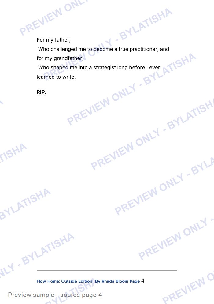 Flow Home: Outside Edition preview sample