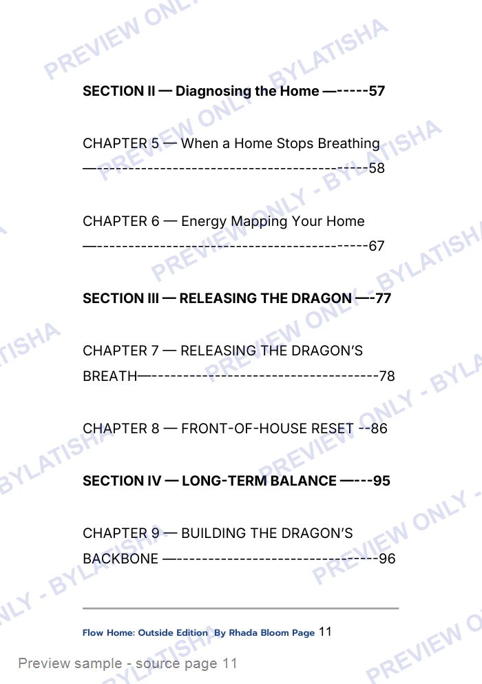 Flow Home: Outside Edition preview sample
