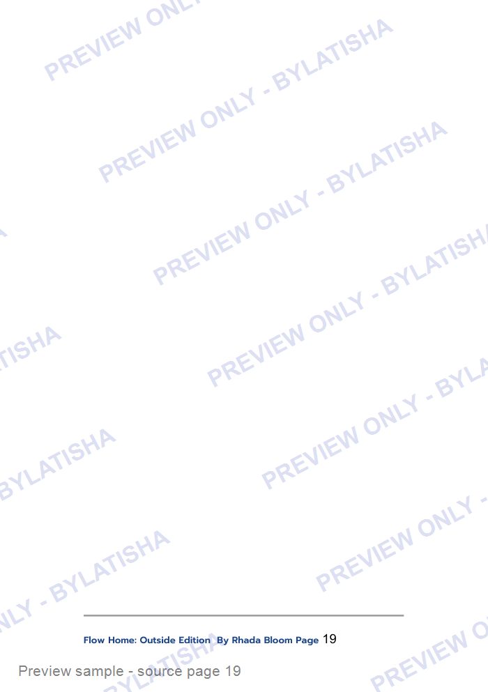 Flow Home: Outside Edition preview sample