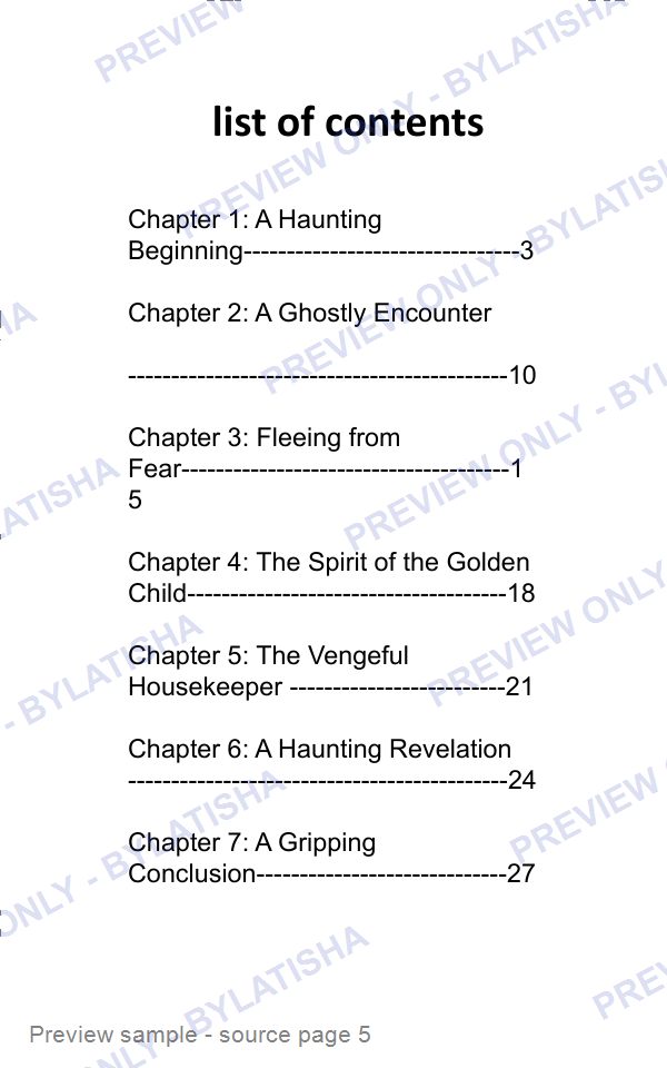 Haunted Halls: A Supernatural Tale: E-Book Edition — Latigo’s Flash Read preview sample