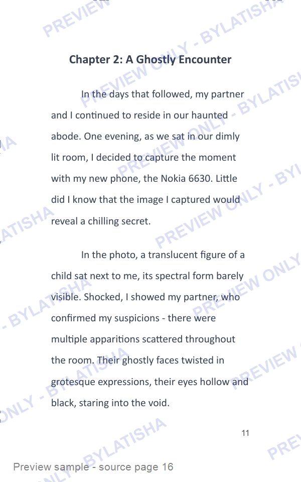 Haunted Halls: A Supernatural Tale: E-Book Edition — Latigo’s Flash Read preview sample