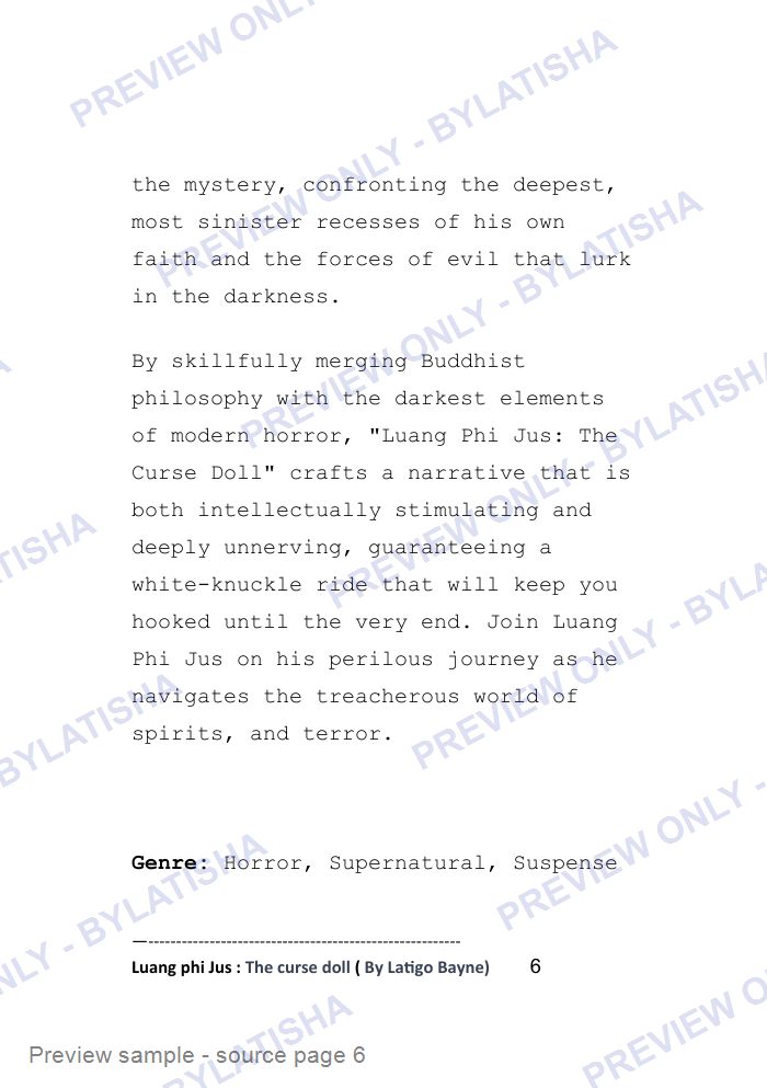 LUANG PHI JUS: THE CURSE DOLL preview sample