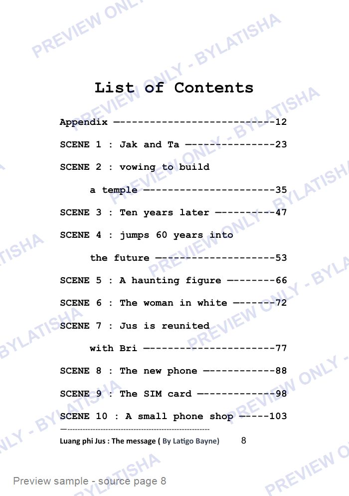 LUANG PHI JUS: THE MESSAGE preview sample