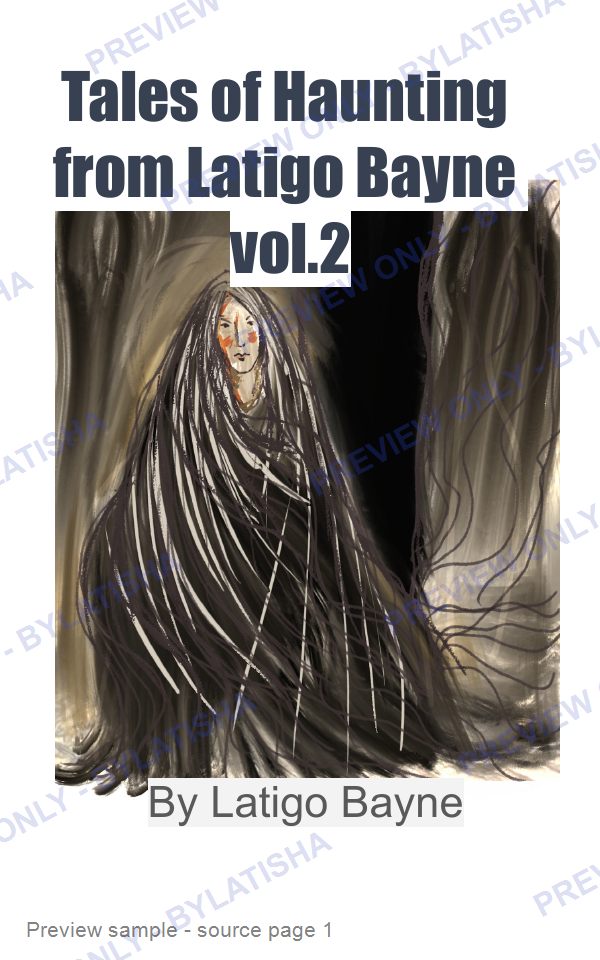 Tales of Haunting from Latigo Bayne: volume 2 preview sample