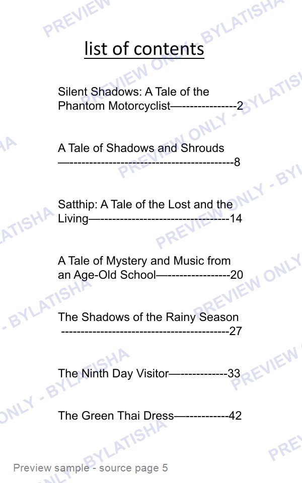 Tales of Haunting from Latigo Bayne: volume 2 preview sample