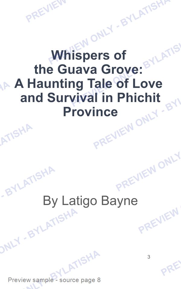 Tales of Haunting from Latigo Bayne: Volume 4 preview sample