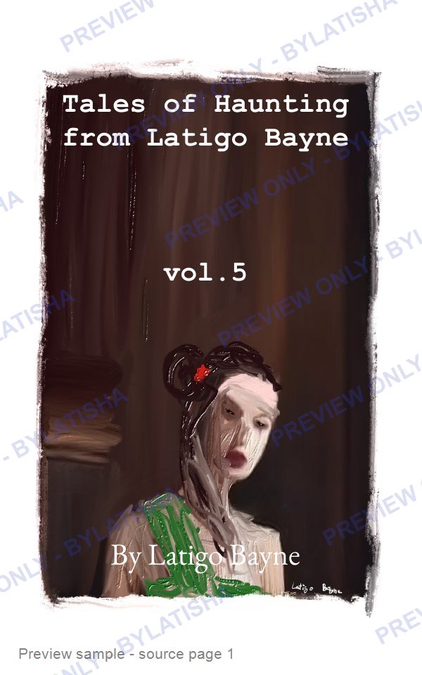 Tales of Haunting from Latigo Bayne: Volume 5 preview sample