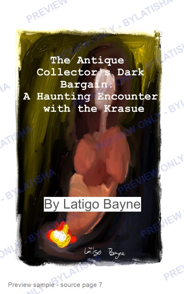 Tales of Haunting from Latigo Bayne: Volume 5 preview sample