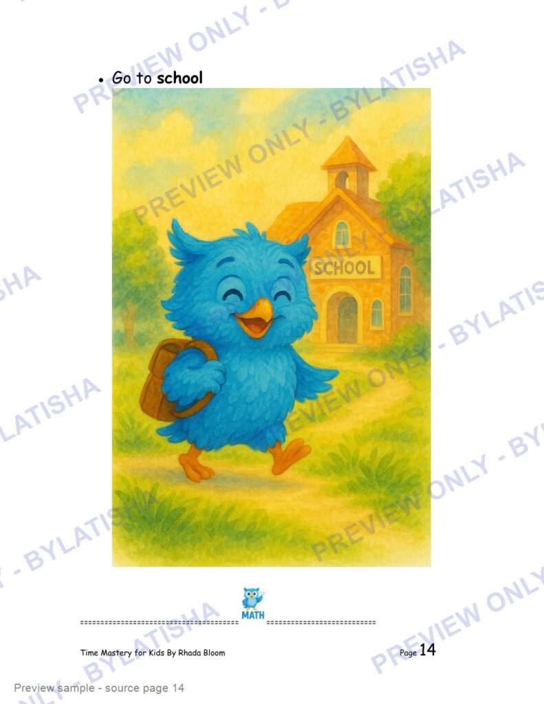 Time Mastery for Kids preview sample