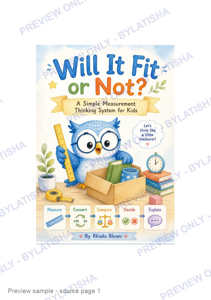 Will It Fit or Not preview sample