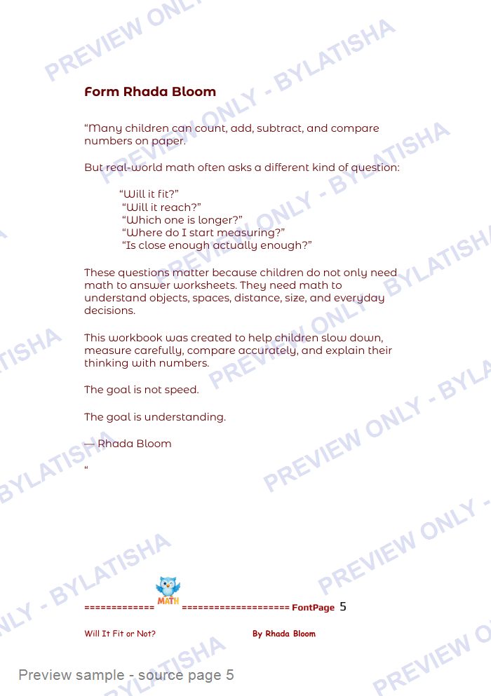 Will It Fit or Not preview sample