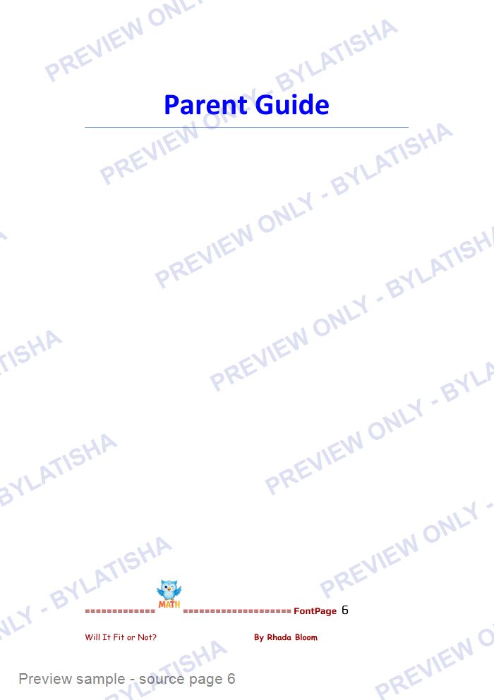 Will It Fit or Not preview sample