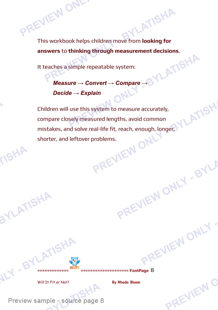 Will It Fit or Not preview sample