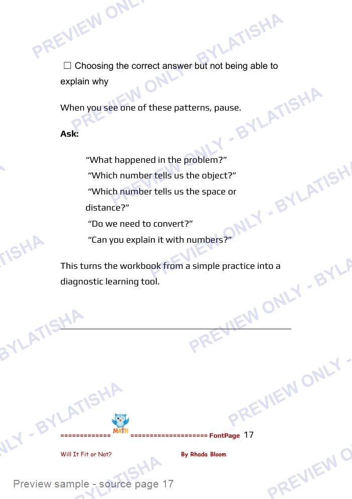 Will It Fit or Not preview sample