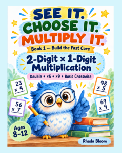 SEE IT. CHOOSE IT. MULTIPLY IT.: 2-Digit × 1-Digit Multiplication