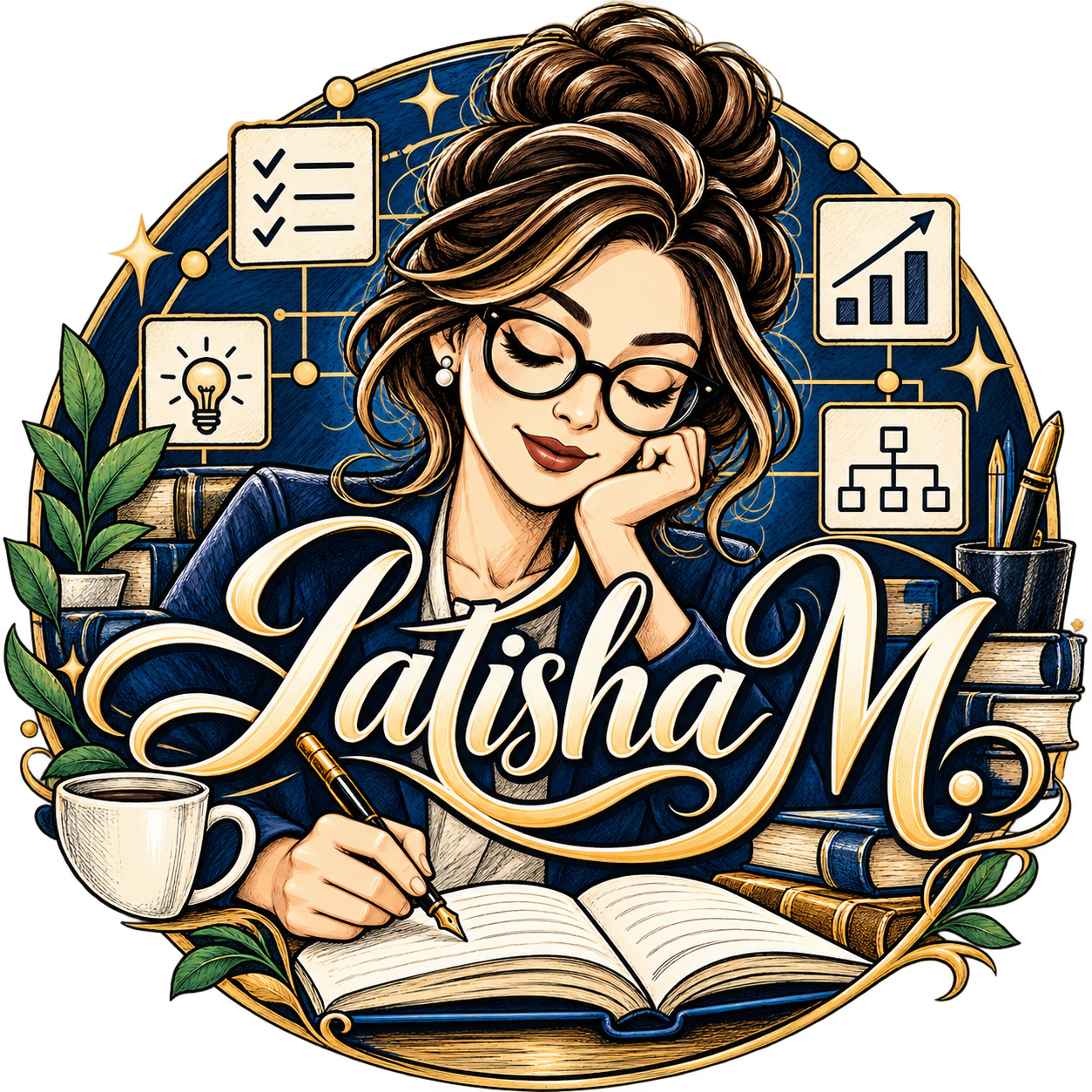 Latisha M. Study emblem