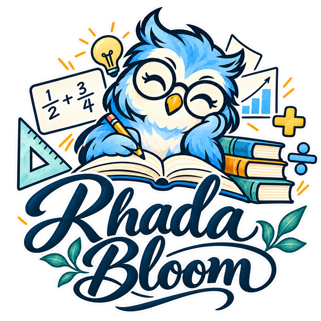 Rhada Bloom Academic Owl emblem